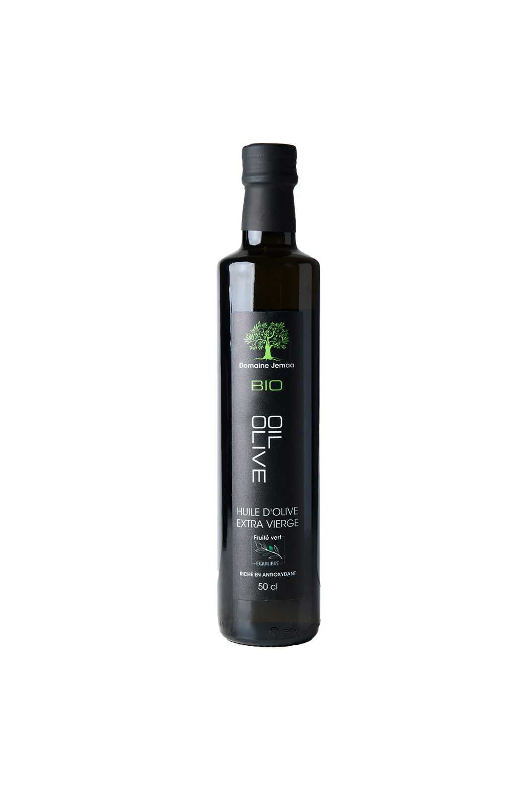 HUILE D'OLIVE BIO EXTRA VIERGE - FRUITE VERT - EQUILIBRE - 500ML